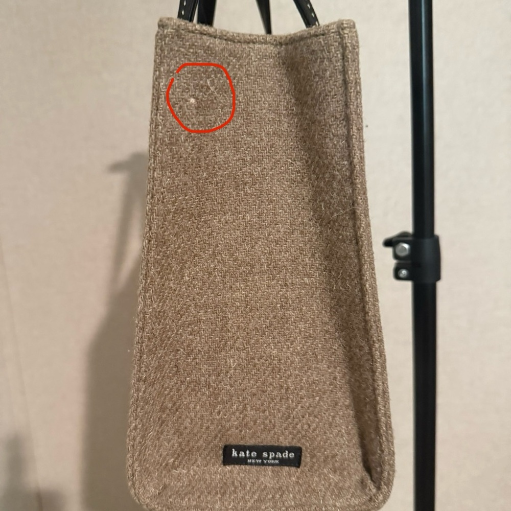 Kate Spade retro wool handbag - Picture 9 of 11